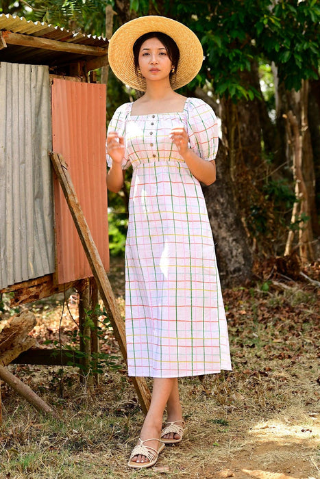 Crayon Side Slit Dress