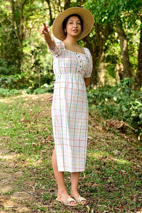 Crayon Side Slit Dress