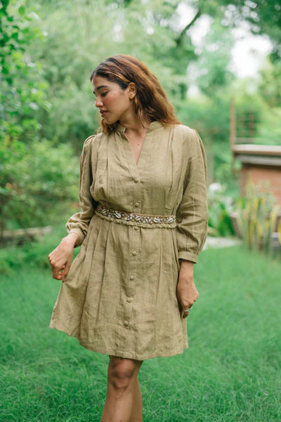 Boho shirt dress