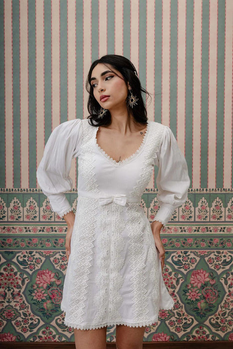 WALDORF APPLIQUÉ DRESS