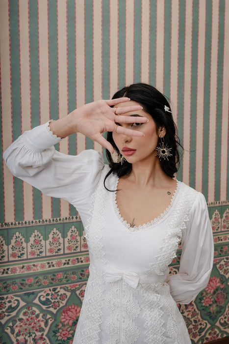 WALDORF APPLIQUÉ DRESS