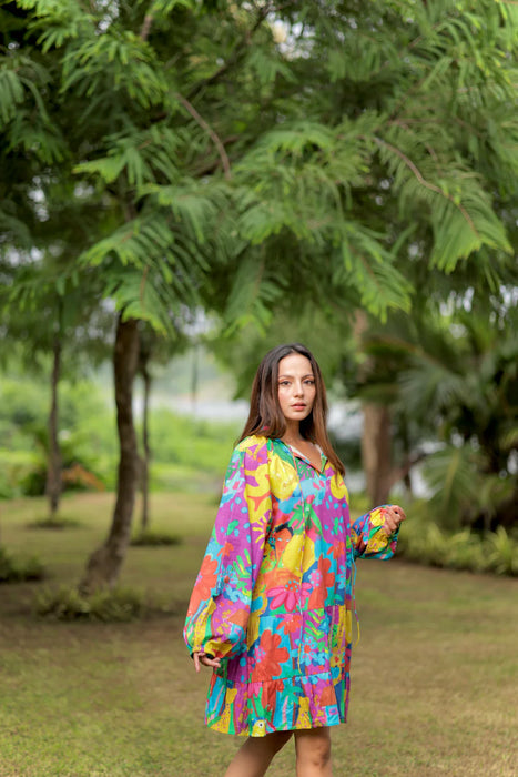 Sunset Safari Sunday Dress