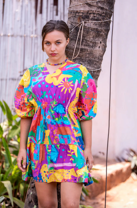 Sunset Safari Kaftan Dress